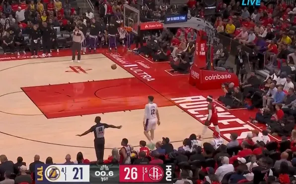 云开体育-战报：火箭首节26-21领先湖人，申京8分&amp;amp;詹姆斯6分